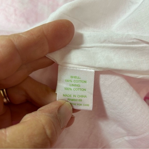 Lilly Pulitzer - Bright pink Richelle She's a Fox strapless fit & flare dress 0 - Picture 6 of 7